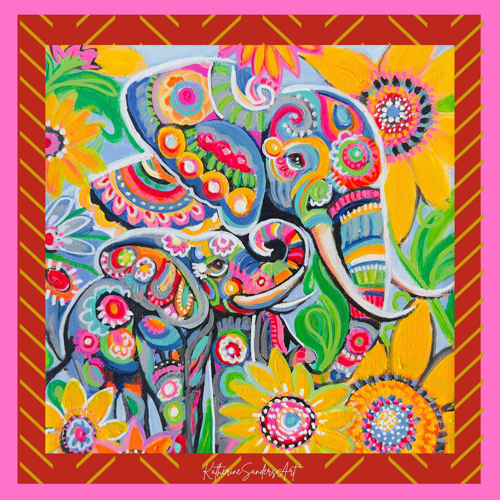You Are My Sunshine 33" Mah Jong Mat