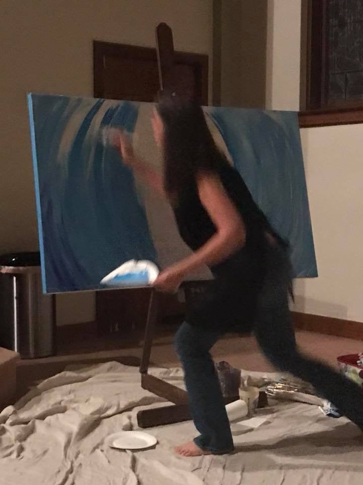 Live Event Painting | Katherine Sanders Art