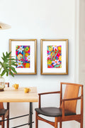 Ex-Squeeze Me Trio Paintings