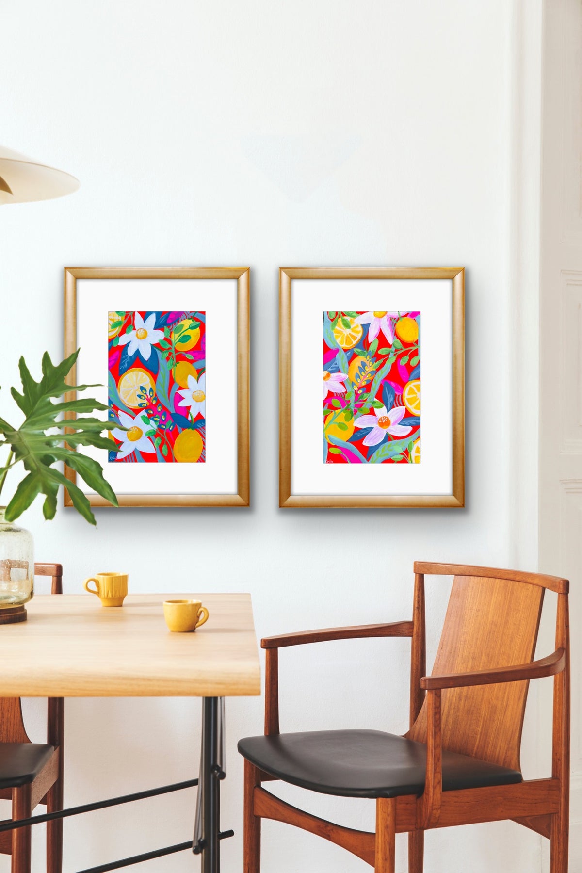 Ex-Squeeze Me Trio Paintings