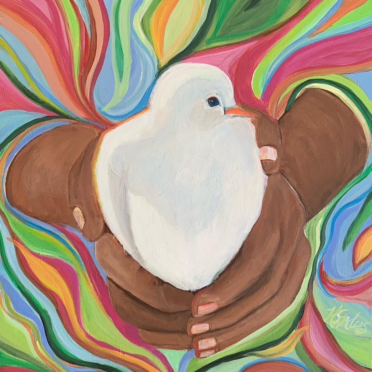 A Bird in the Hand Painting and Prints