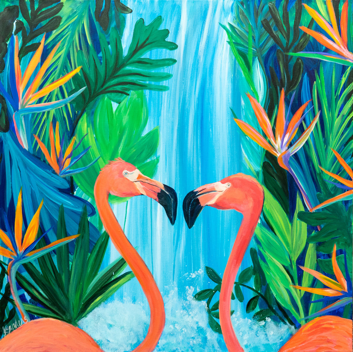 Birds of Paradise Original