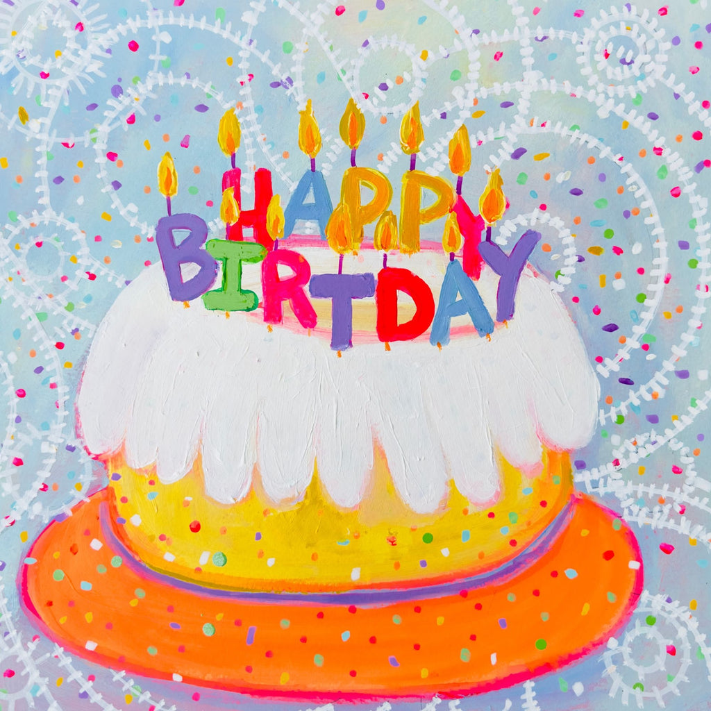 Happy Birthday Bundt Pillow