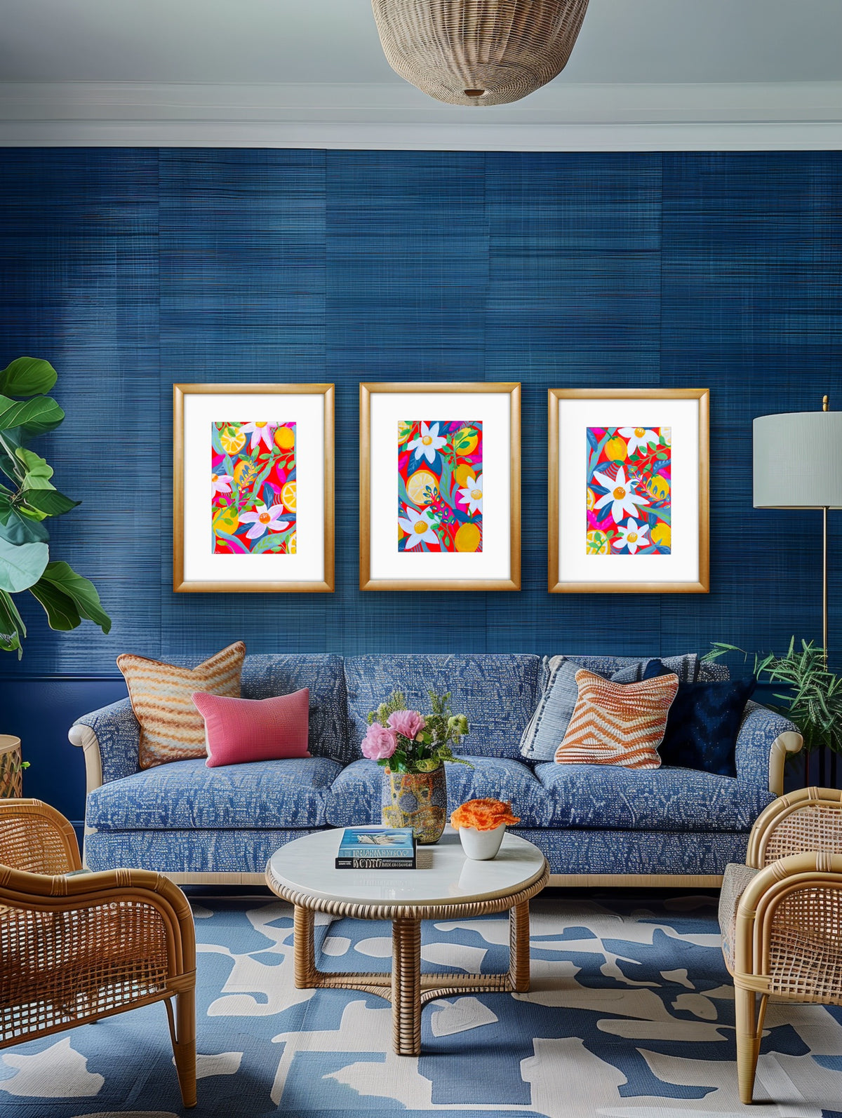 Ex-Squeeze Me Trio Paintings