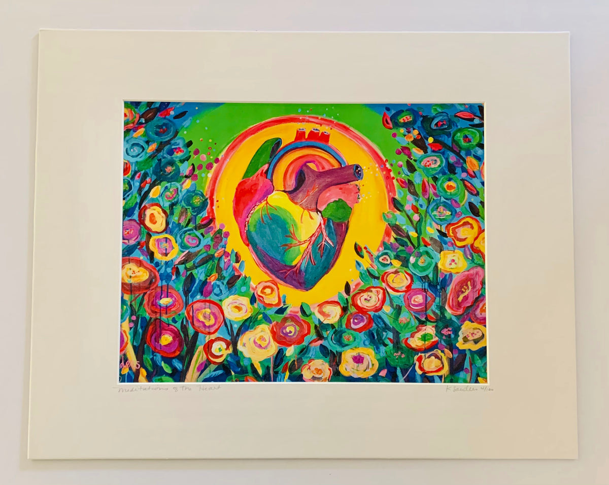 Meditations of the Heart Painting and Prints