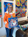 Lion painting class