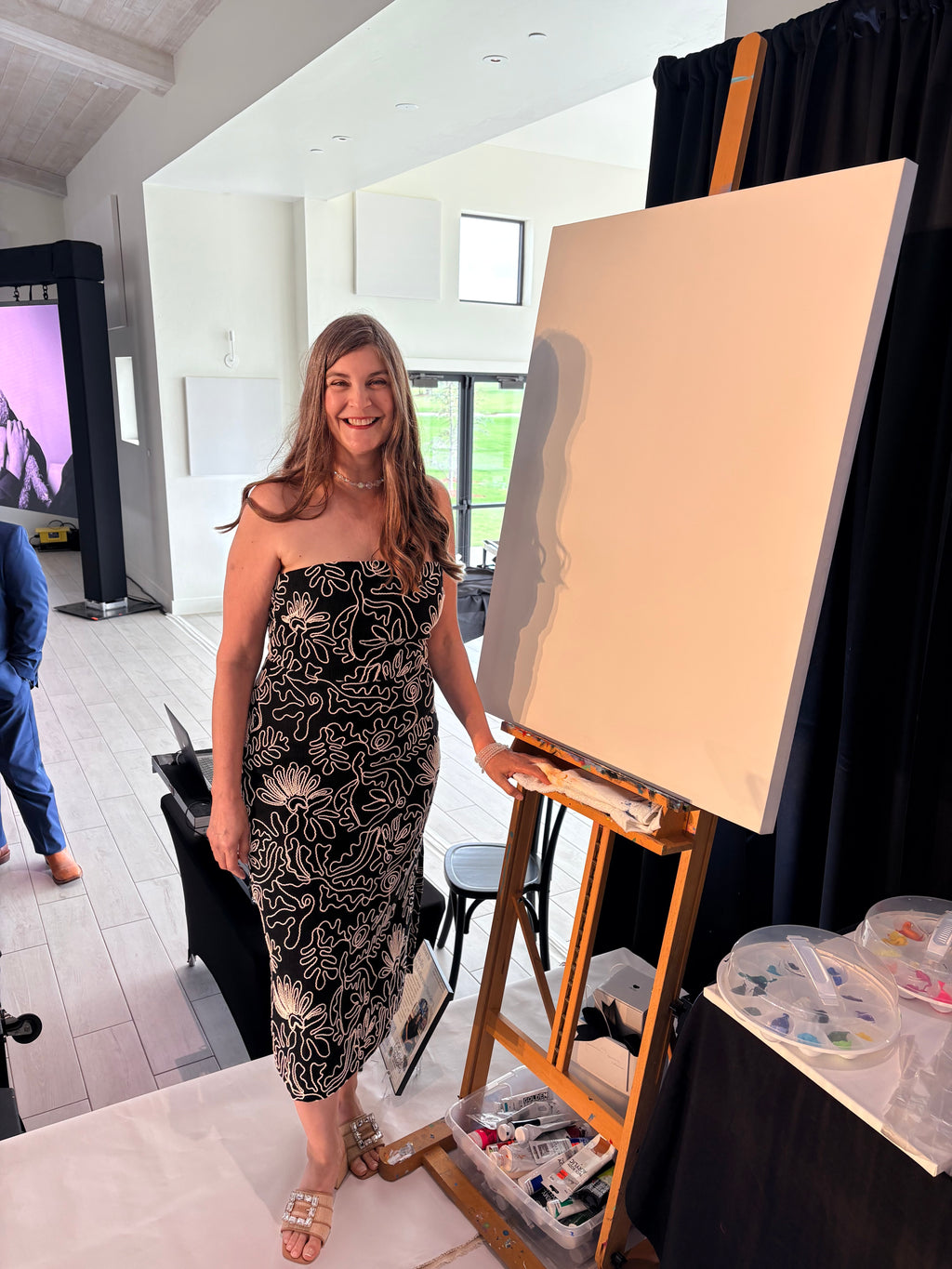 Live Event Painting | Katherine Sanders Art
