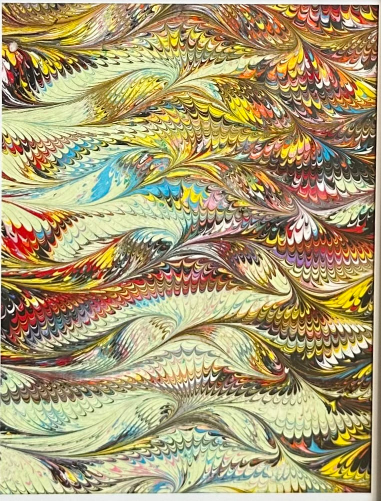 Paper Marbling Class for 5 Guests you set the date