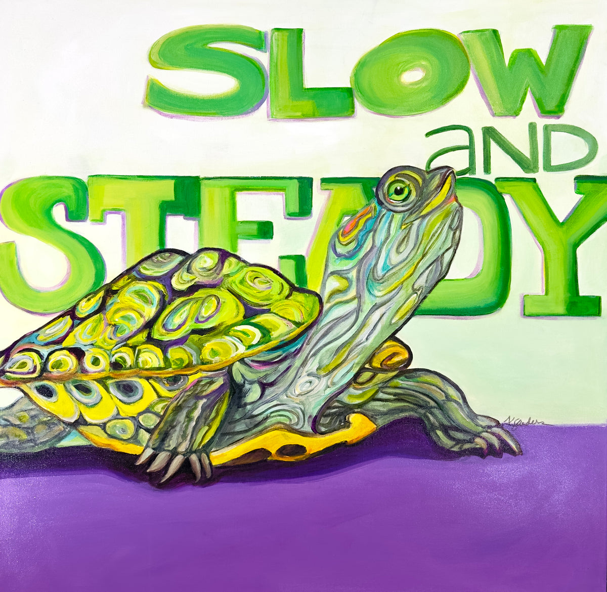 Slow and Steady Painting and Prints