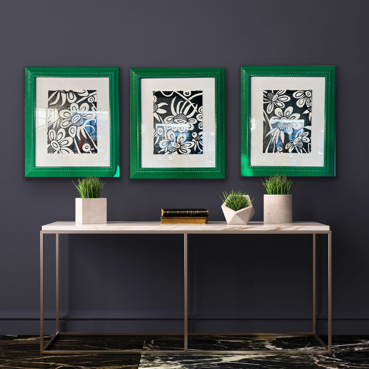 Fancy Free Trio Original Paintings