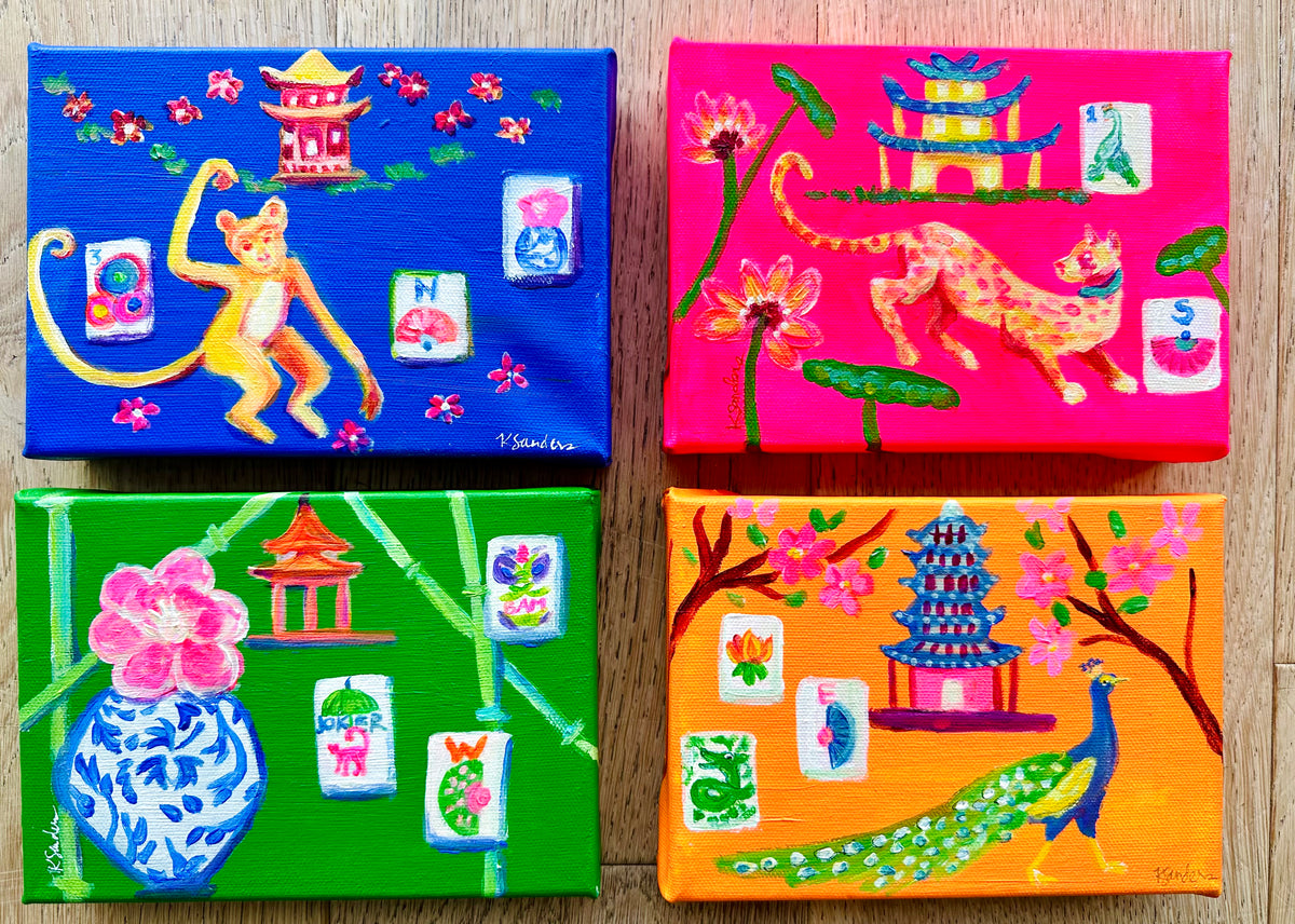 Pagoda East Painting and Prints