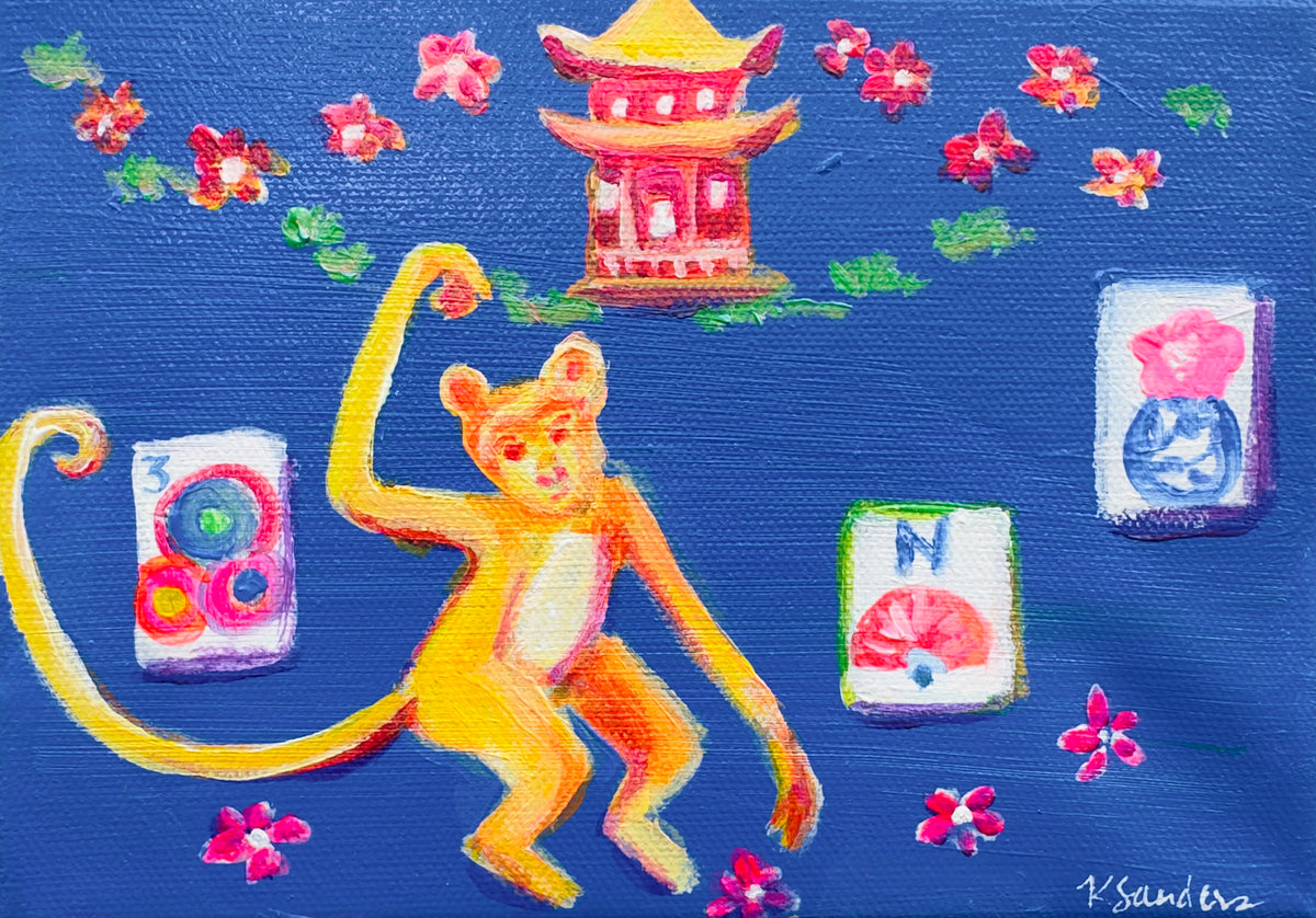 Pagoda North Painting and Prints