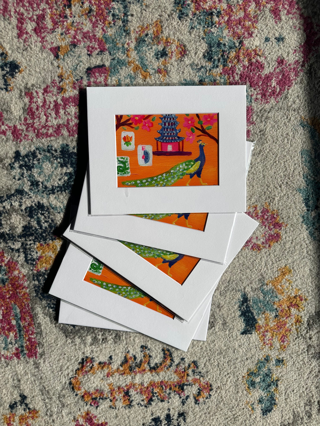 Pagoda East Painting and Prints