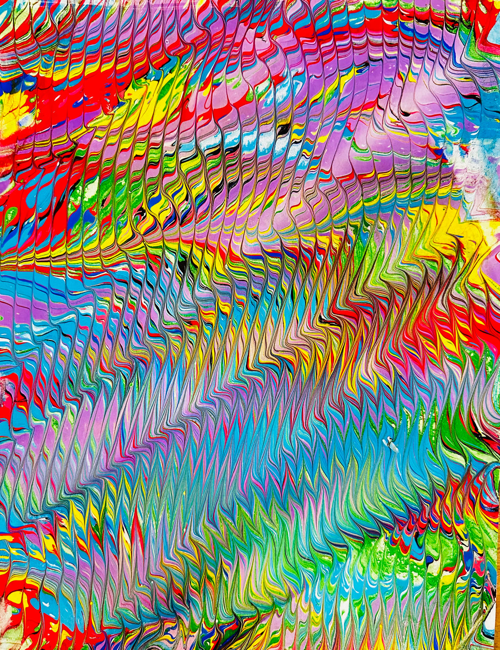 Paper Marbling Class for 5 Guests you set the date