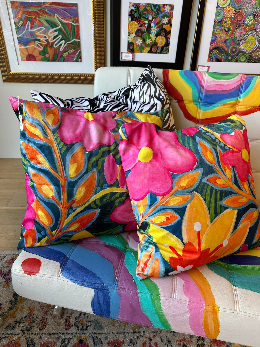 Sun Shiny Day Pillow by Katherine Sanders