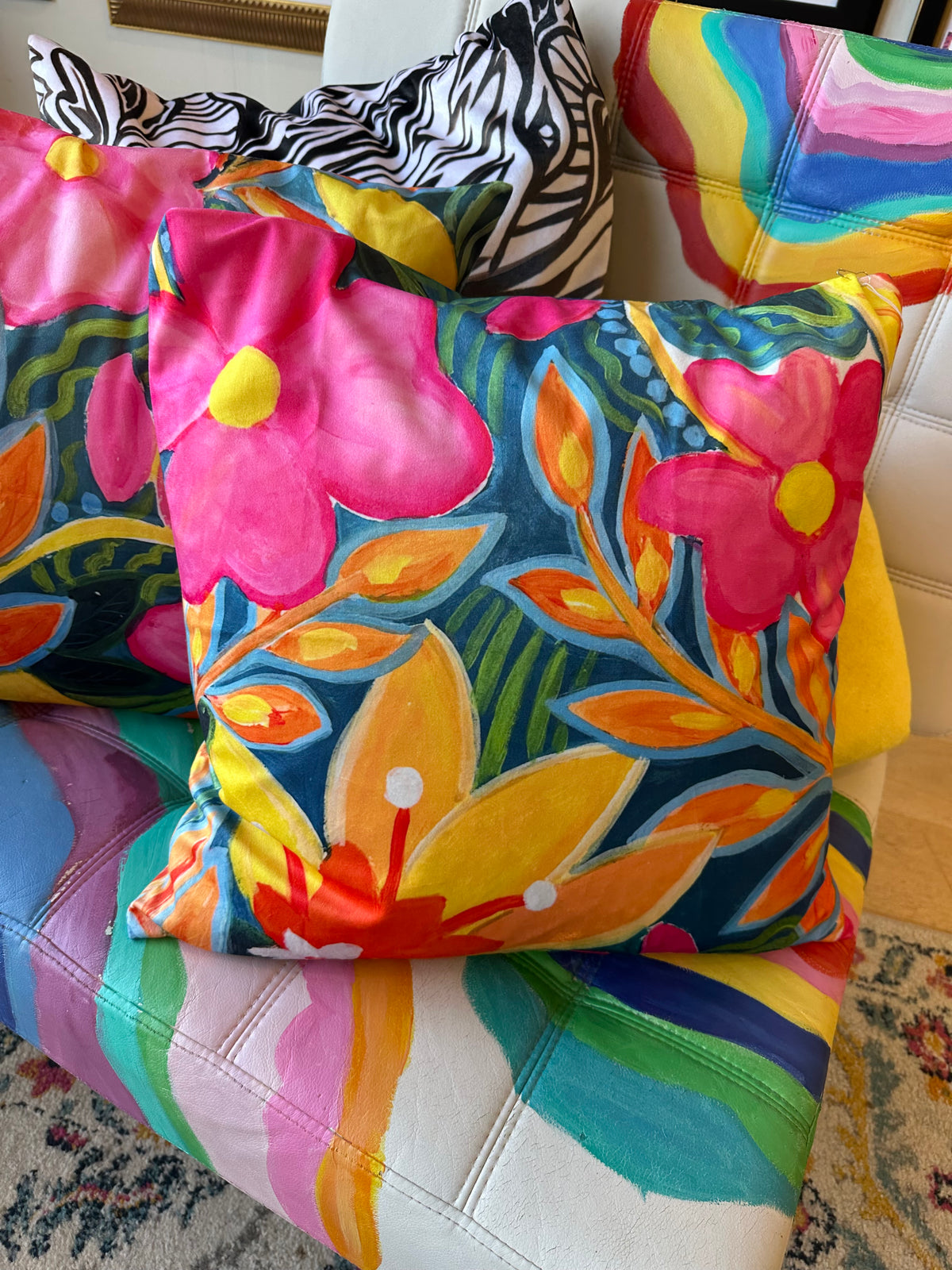 Sun Shiny Day Pillow by Katherine Sanders