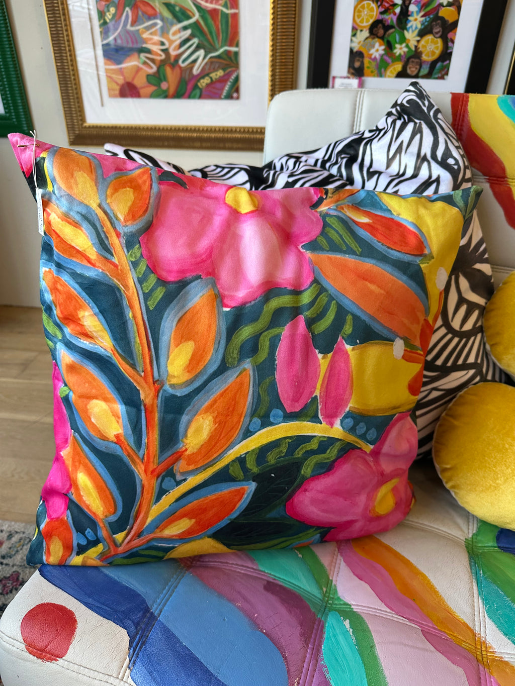 Sun Shiny Day Pillow by Katherine Sanders