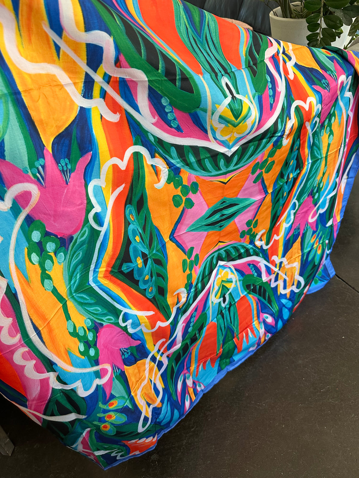 MahJong Table Cloths by Katherine Sanders