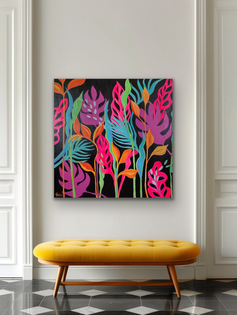 Two Tickets to Paradise Original Painting