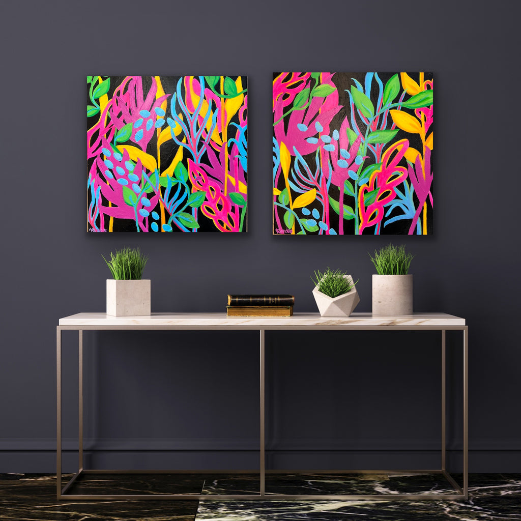 Spring Fling Duo – Original Paintings