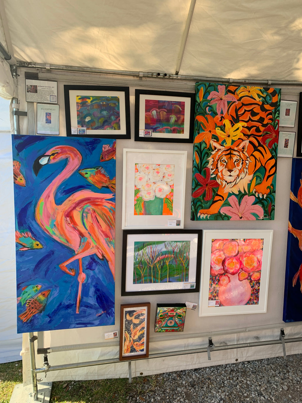 Flamingo Original and Prints