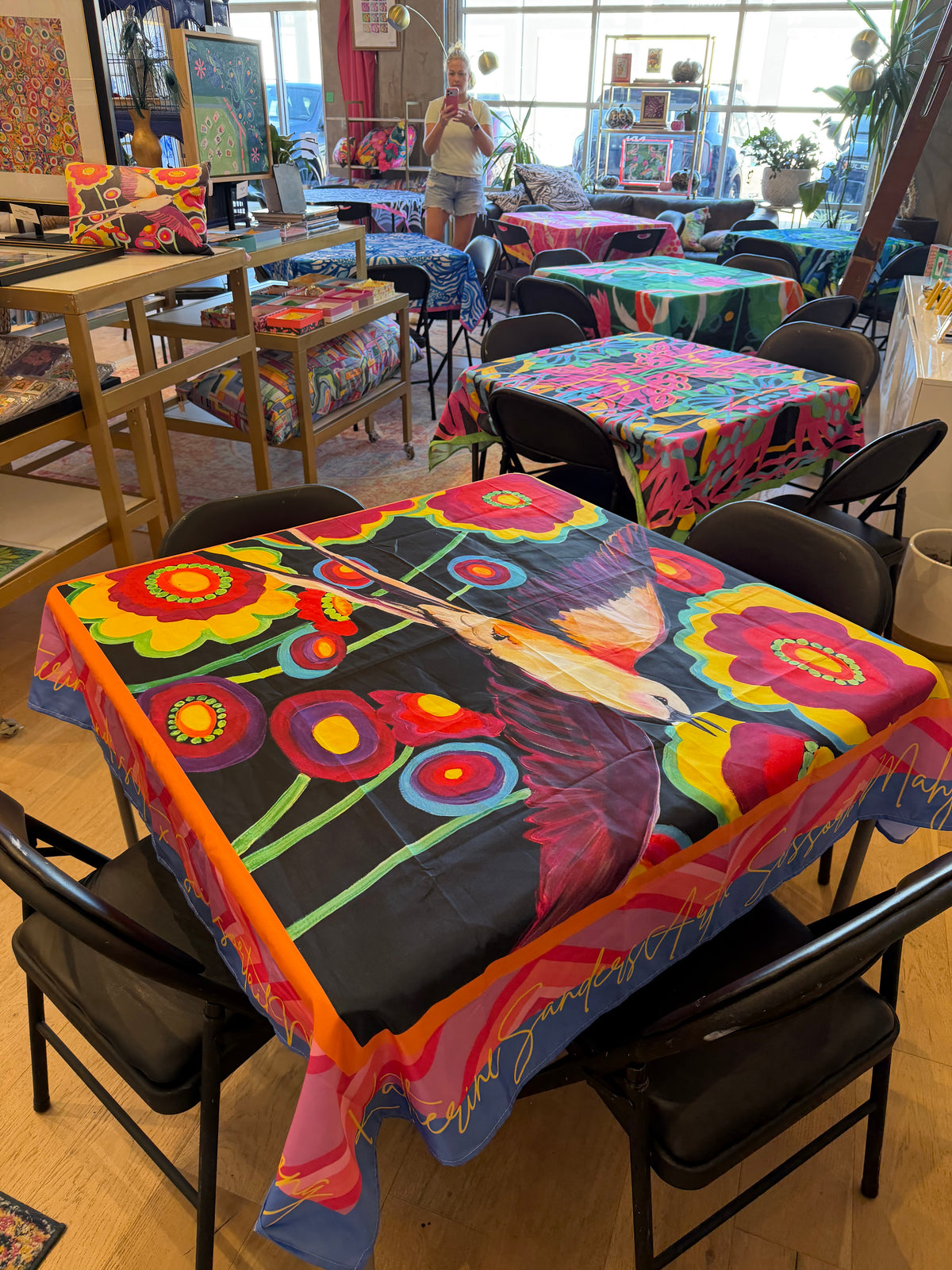 MahJong Table Cloths by Katherine Sanders