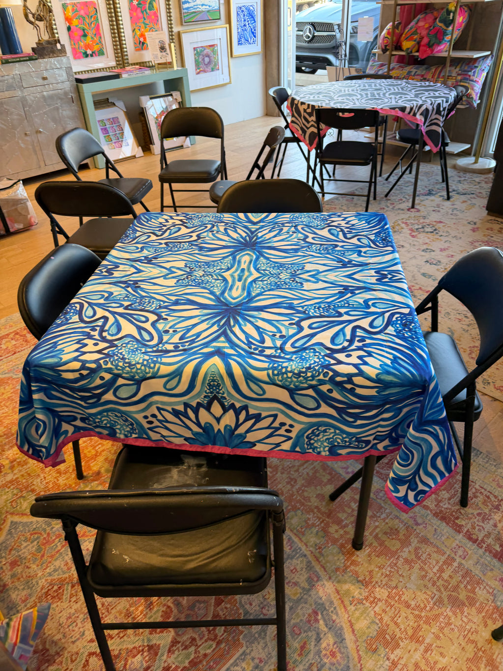 MahJong Table Cloths by Katherine Sanders