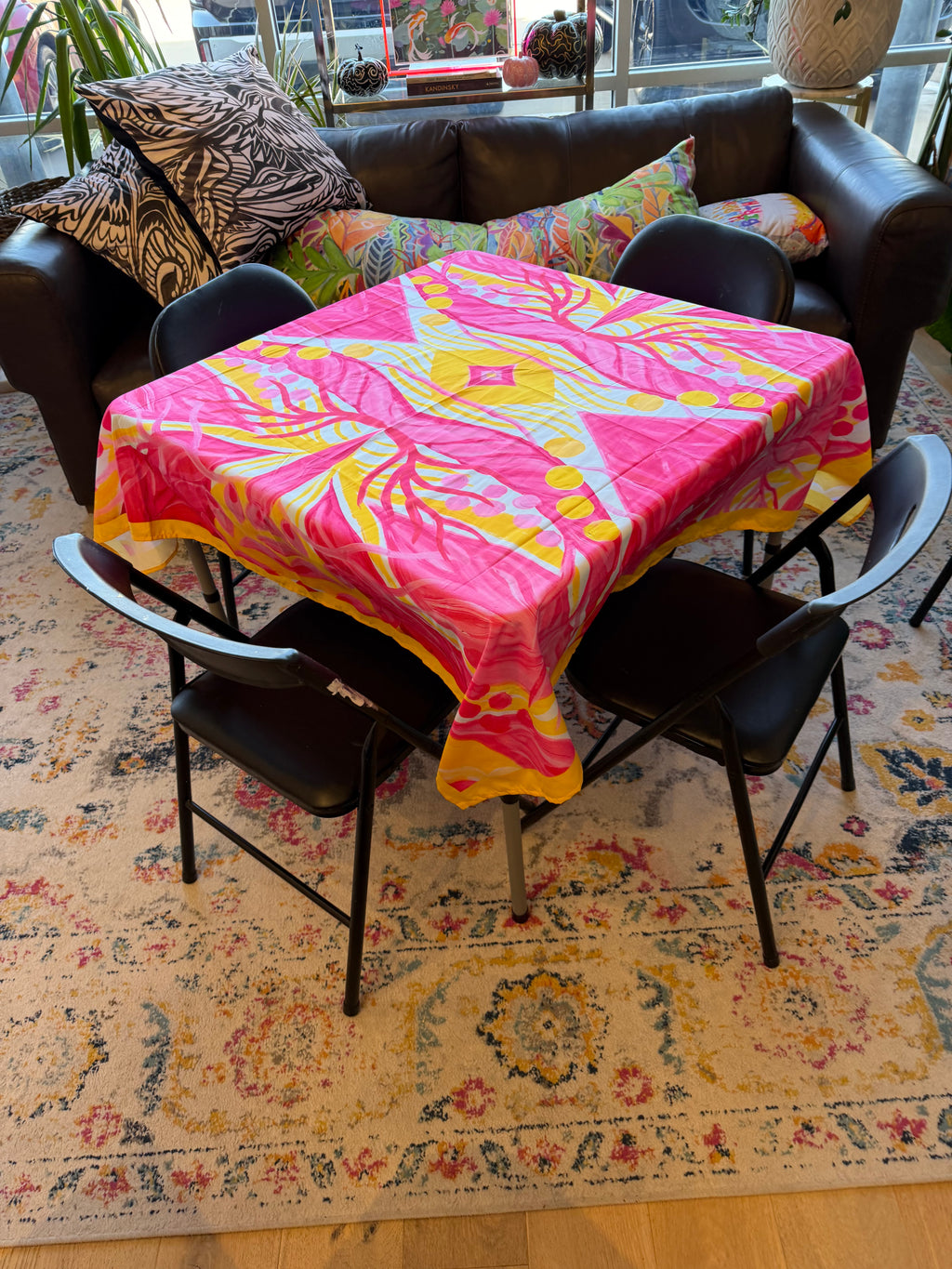 MahJong Table Cloths by Katherine Sanders