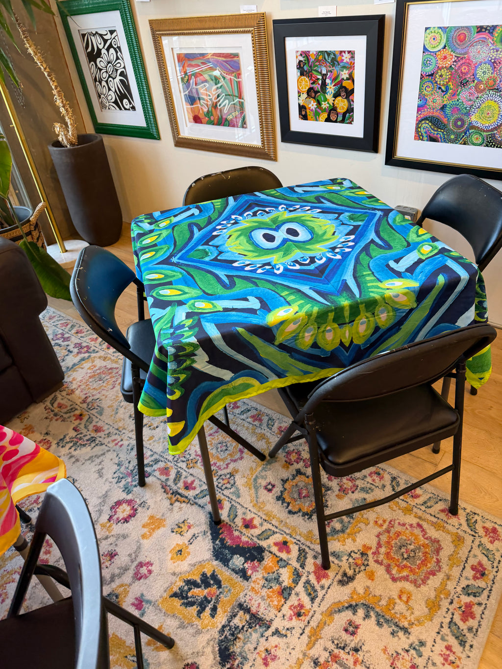 MahJong Table Cloths by Katherine Sanders