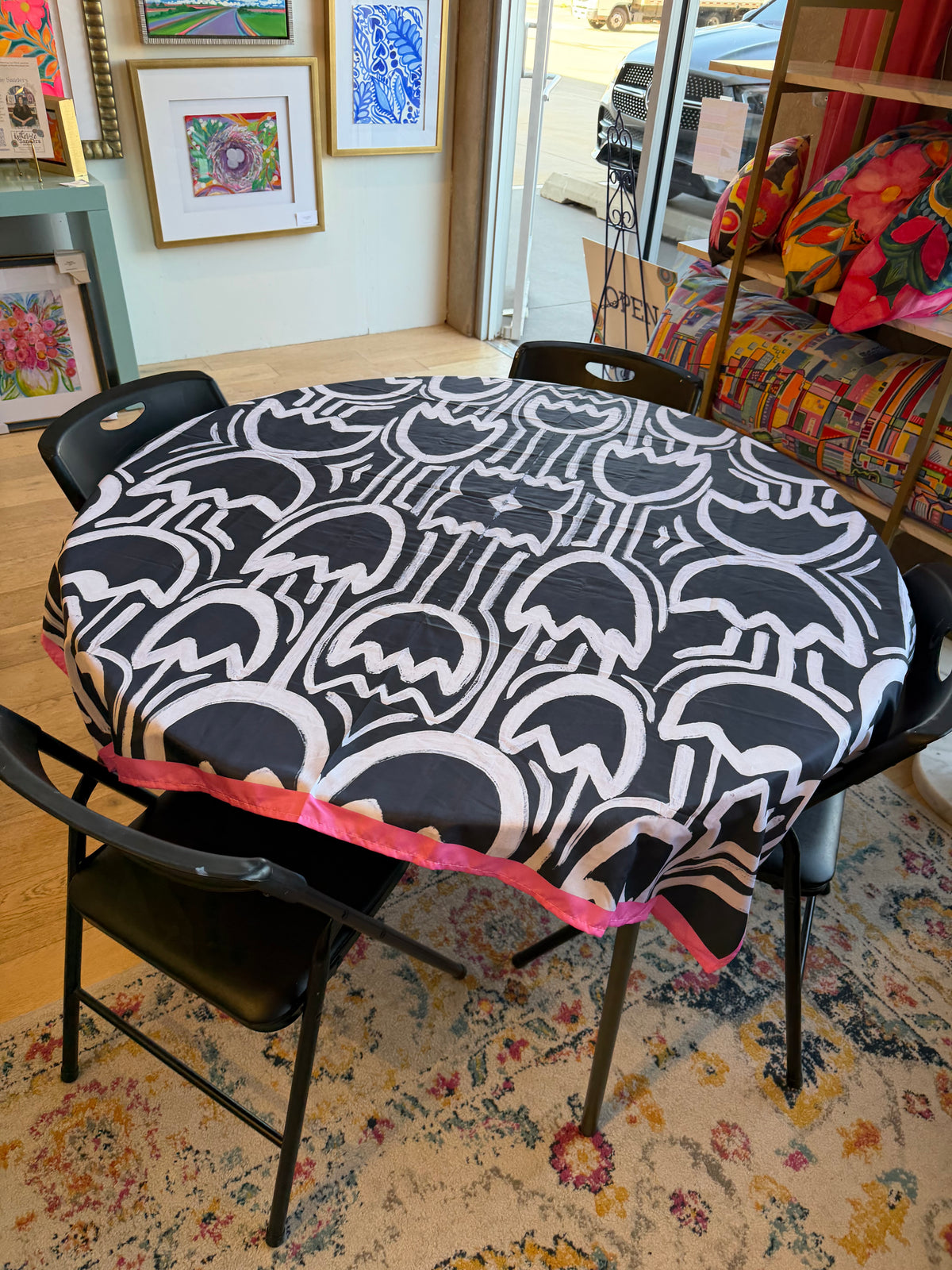MahJong Table Cloths by Katherine Sanders