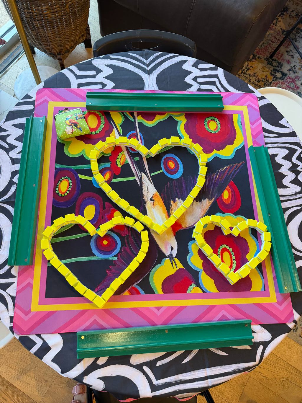 Scissortail Mah Jong  33" Mah Jong Mat in 3 options