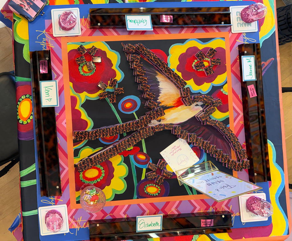 Scissortail Mah Jong  33" Mah Jong Mat in 3 options