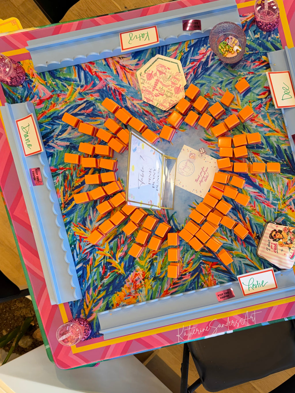 Leaves For Healing MahJong Mat