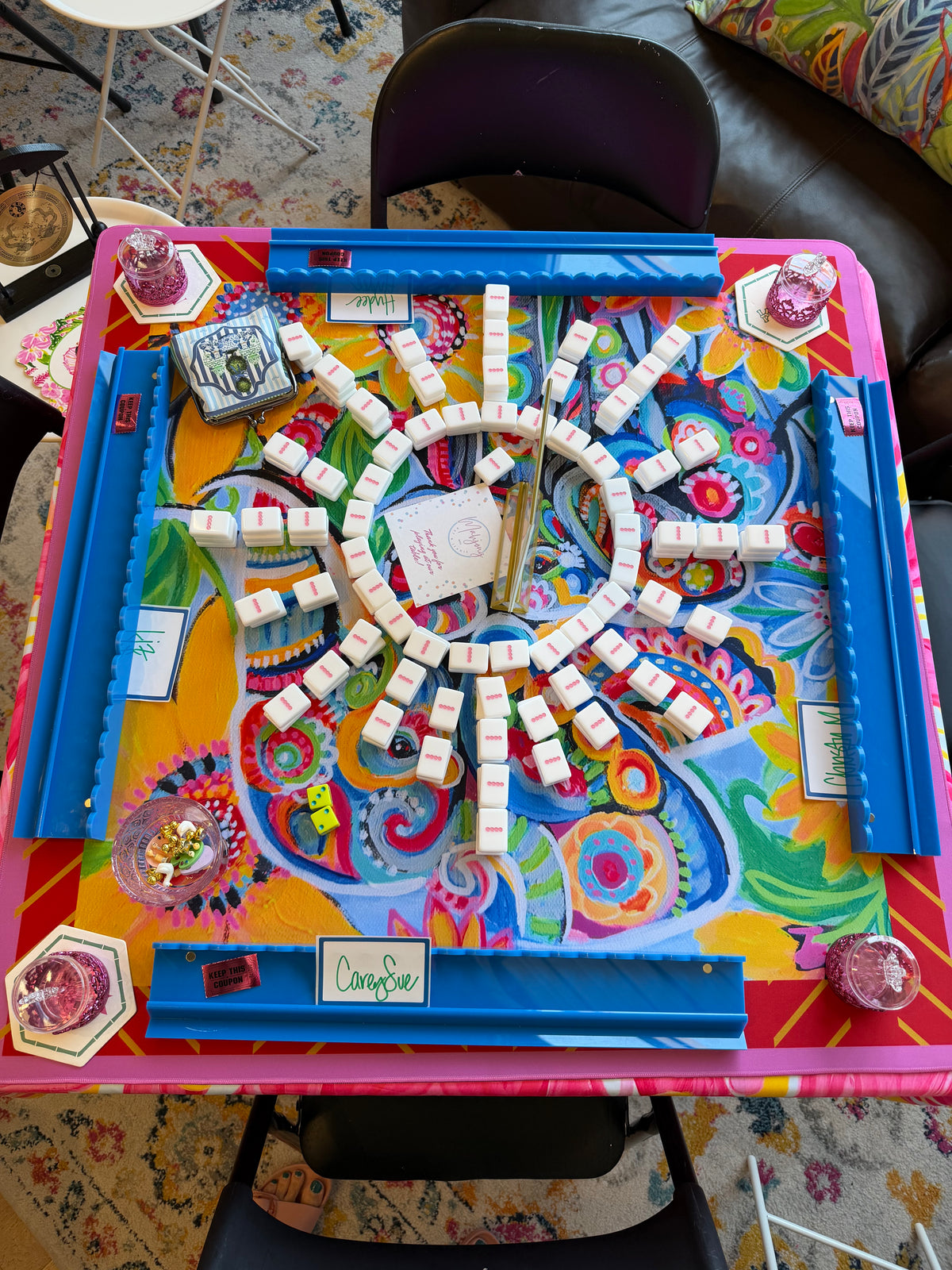 You Are My Sunshine 33" Mah Jong Mat