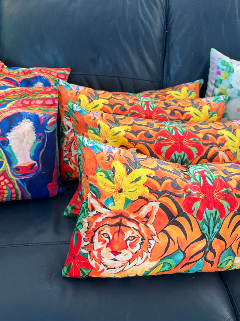 Tiger Lily Pillow
