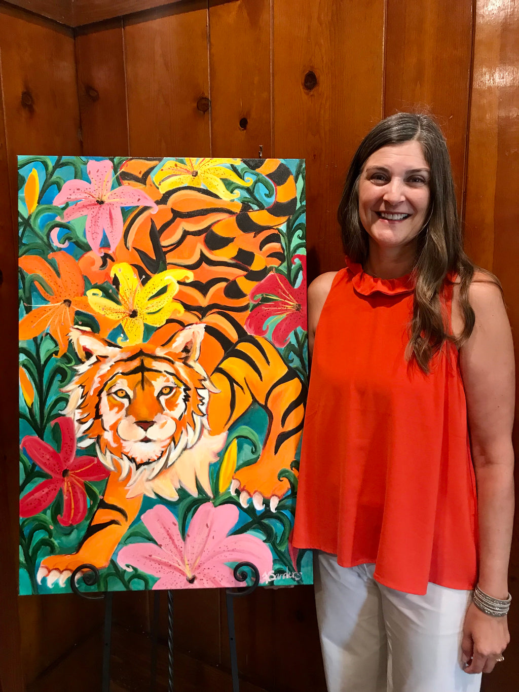 Tiger Lily Print