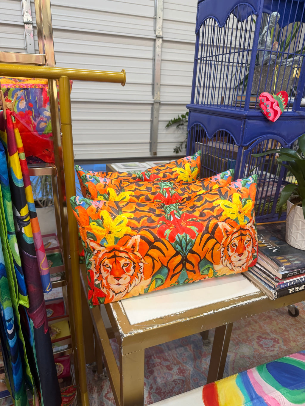Tiger Lily Pillow
