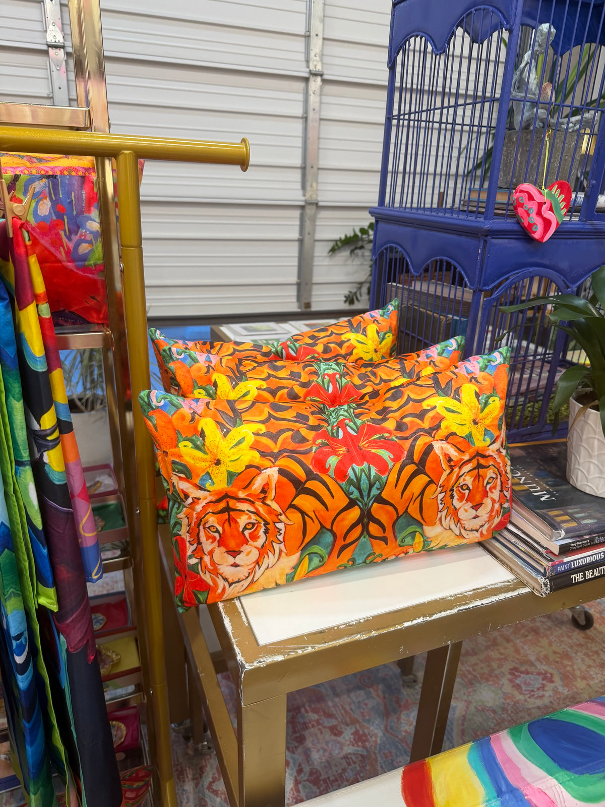 Tiger Lily Pillow