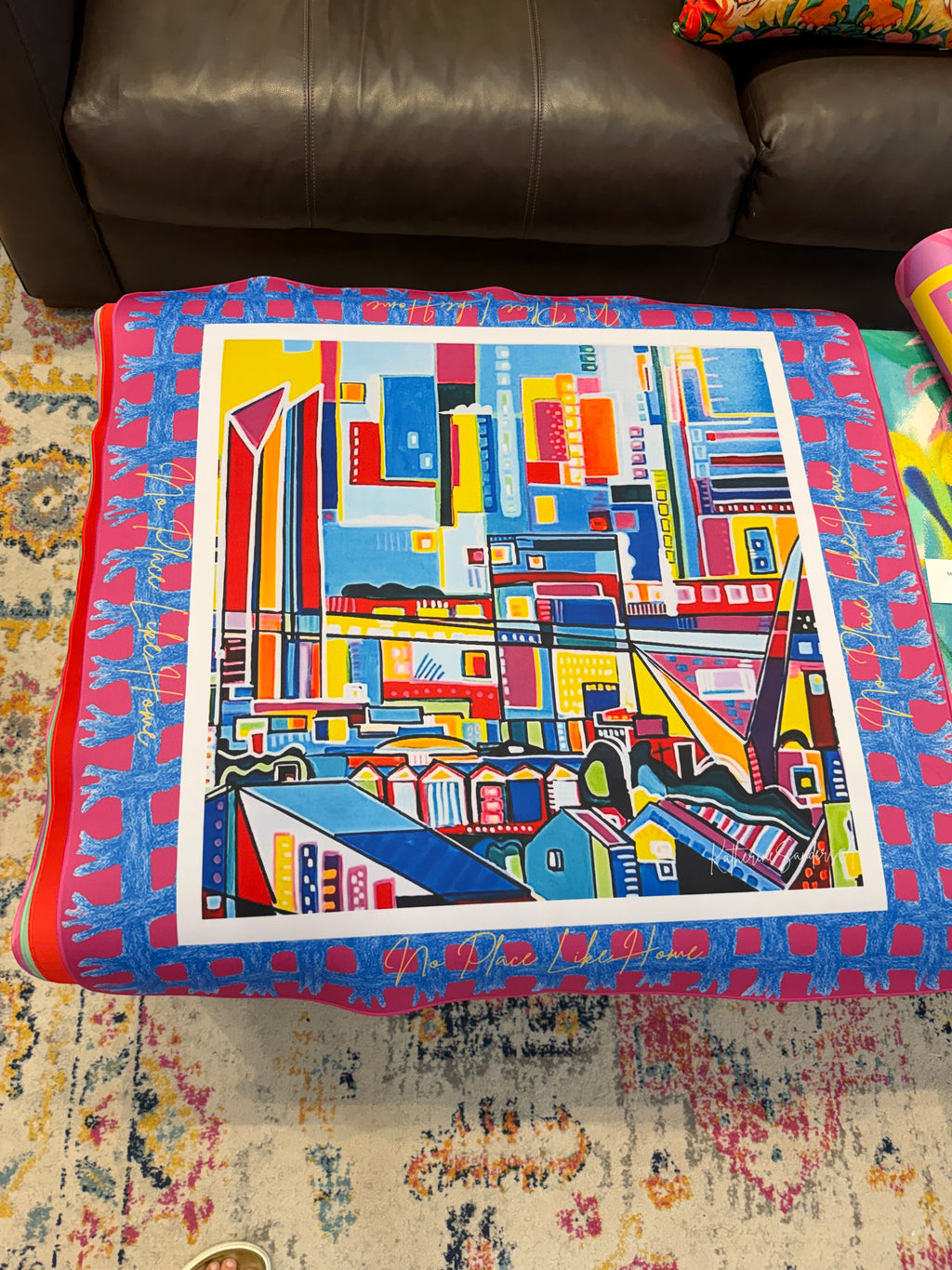 No Place Like Home  MahJong Mat 33"