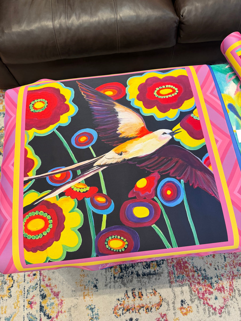 Scissortail Mah Jong  33" Mah Jong Mat in 3 options