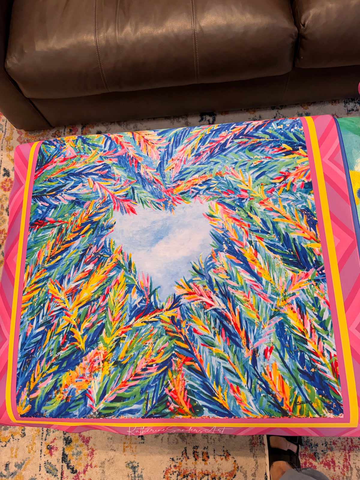 Leaves For Healing MahJong Mat