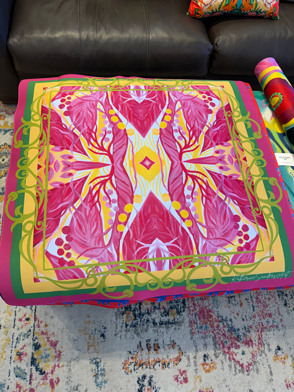 The Heather MahJong Mat 33"