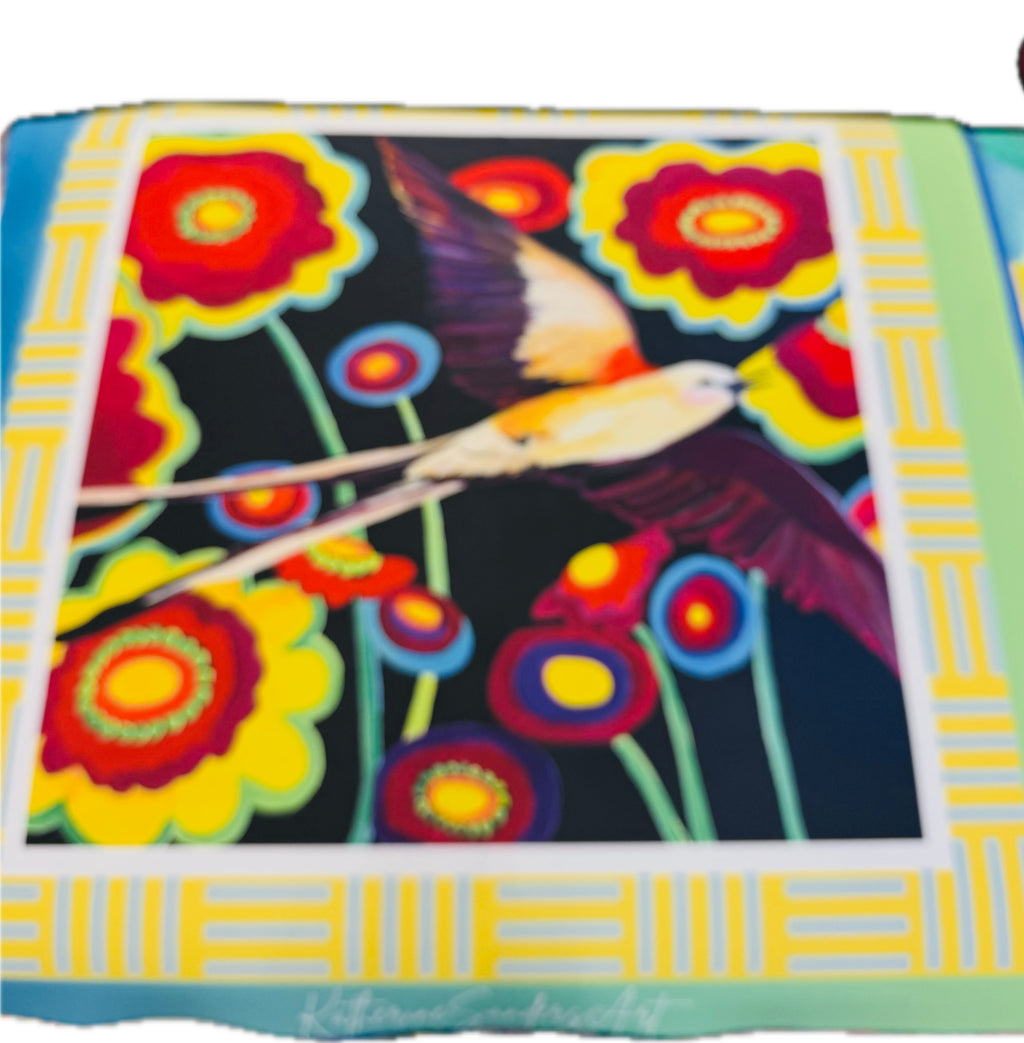 Scissortail Mah Jong  33" Mah Jong Mat in 3 options