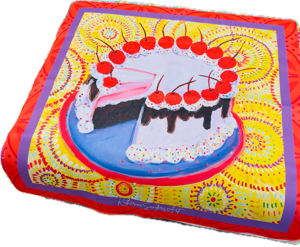 Cherry on Top  MahJong Mat 33"