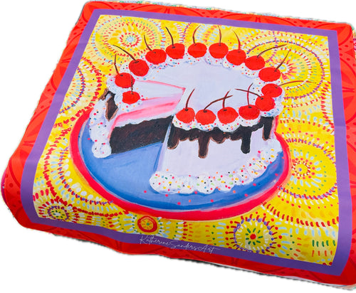 Cherry on Top  MahJong Mat 33"