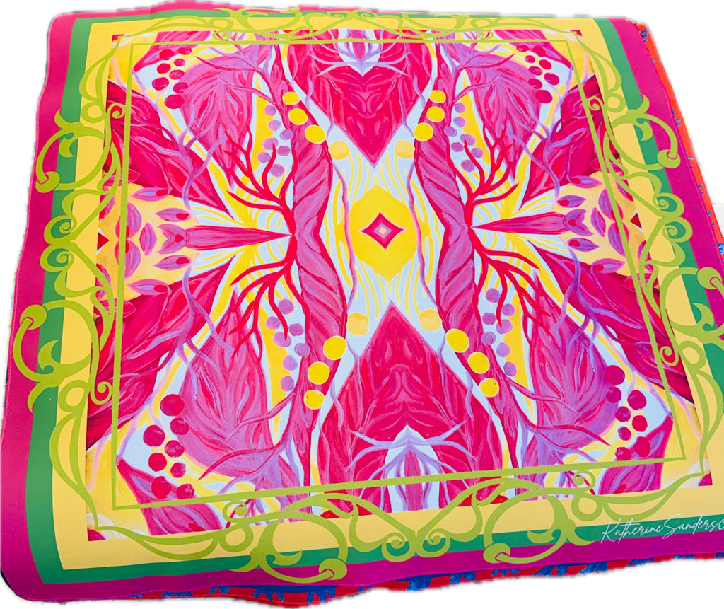The Heather MahJong Mat 33"