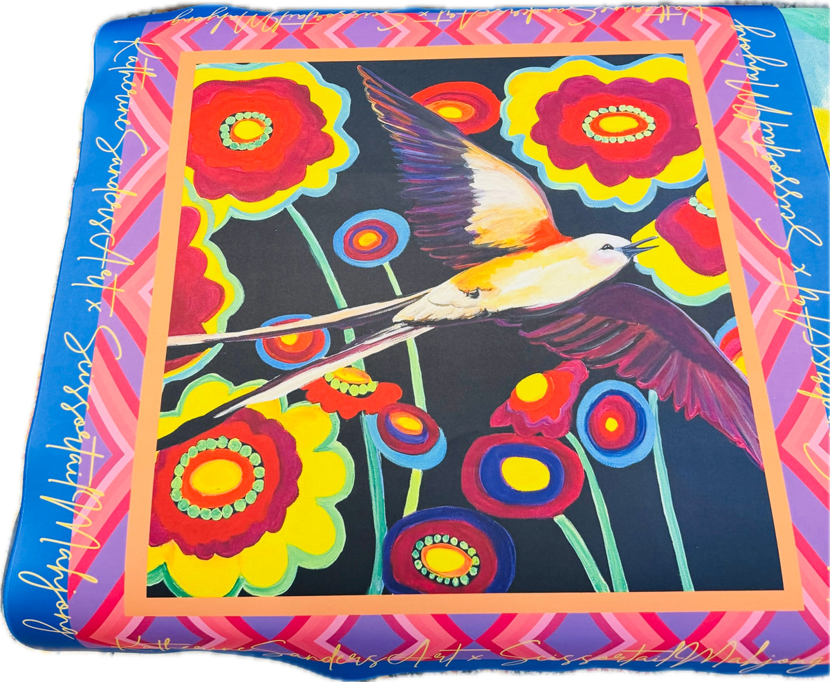 Scissortail Mah Jong  33" Mah Jong Mat in 3 options