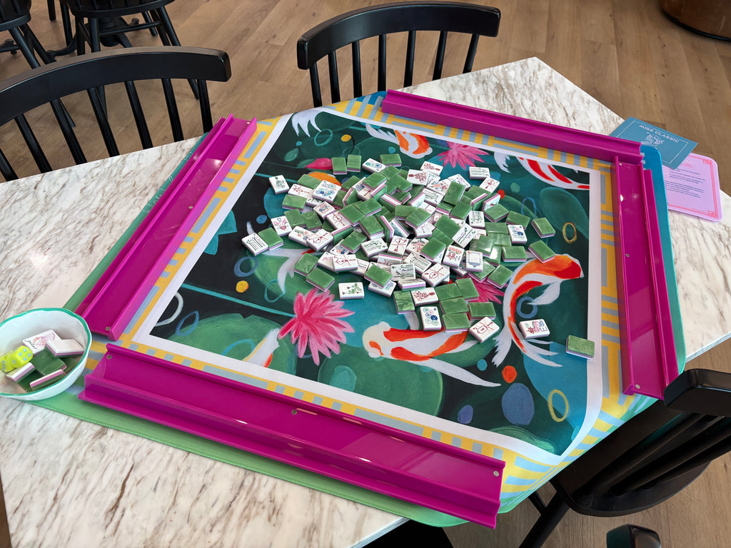 Fish Fish Got My Wish 33" Mah Jong Mat