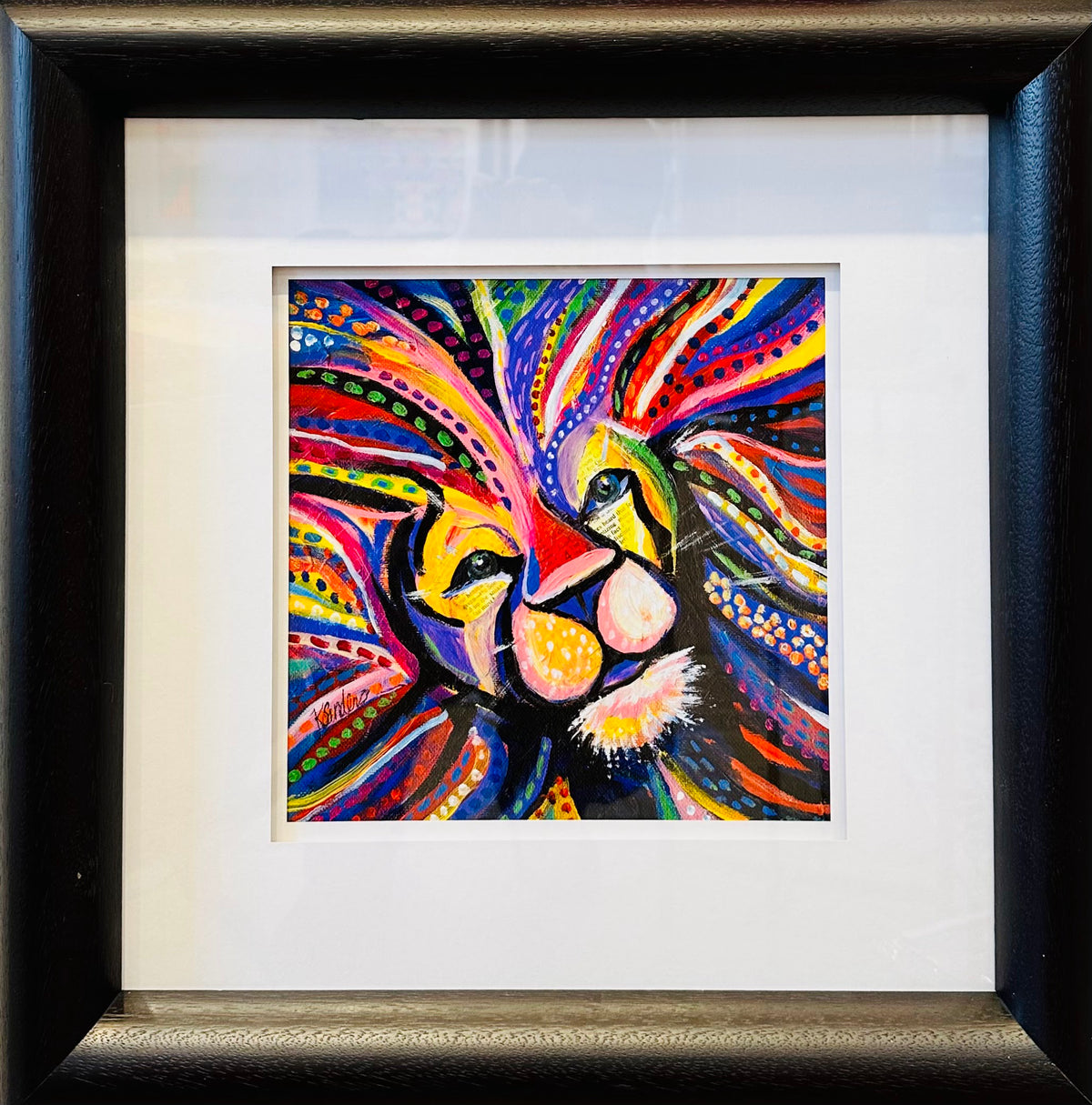 Lion Who Loved Print