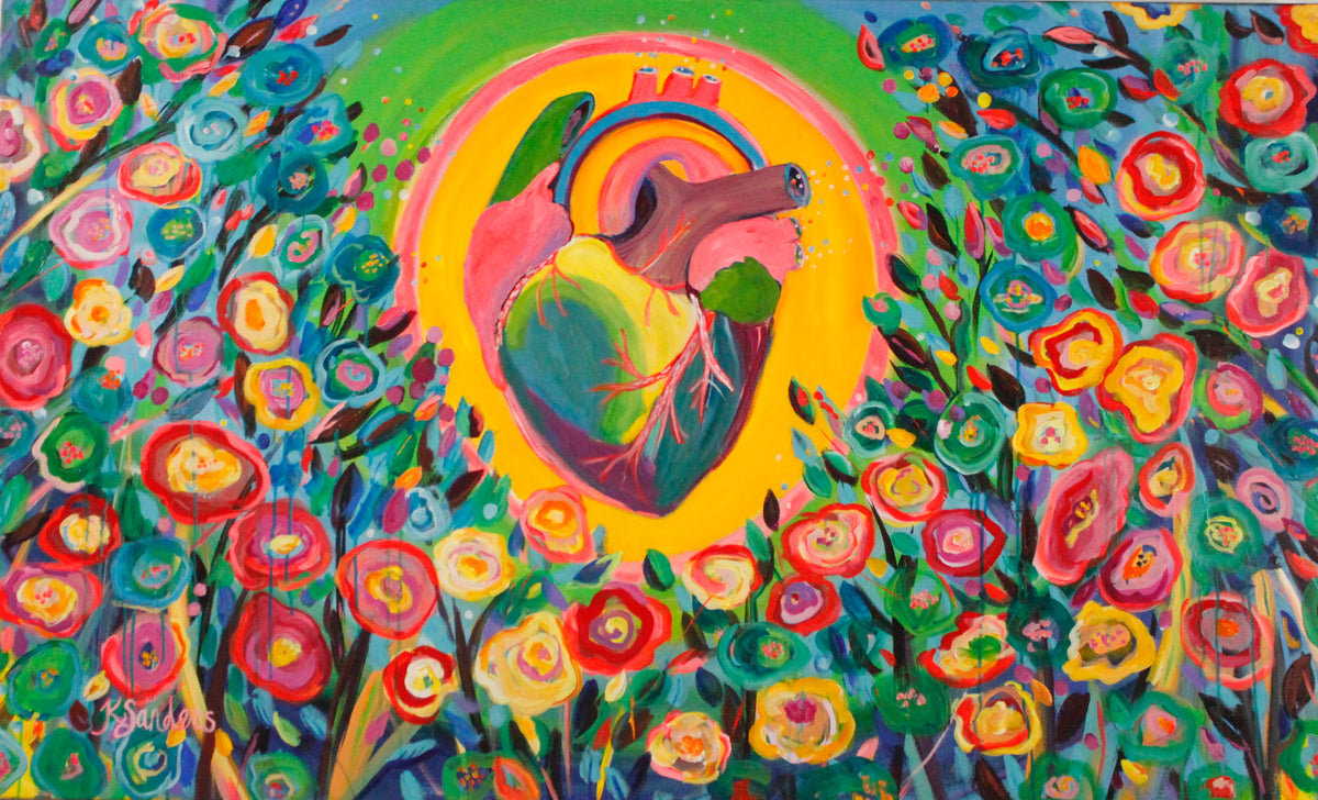 Meditations of the Heart Painting and Prints